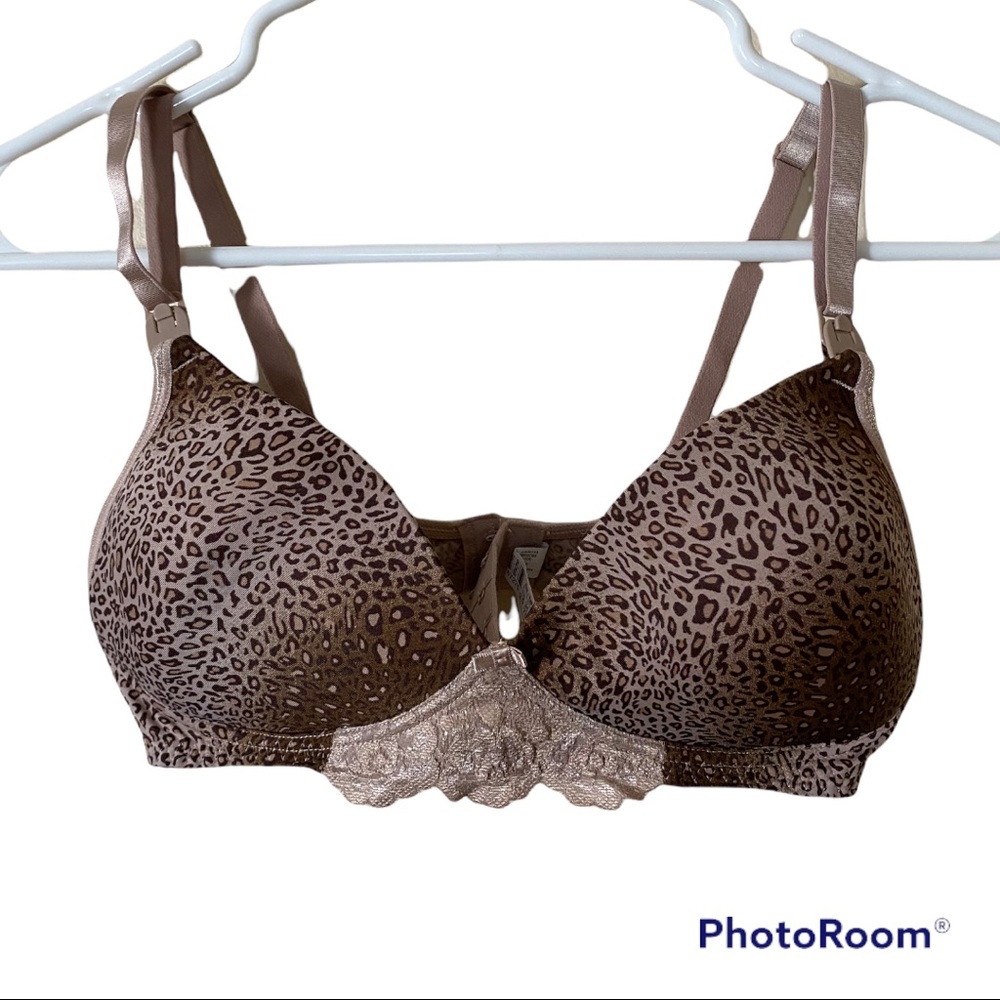 🐆 Leopard Print Nursing Bra - 34B - New Without Tags 🐆